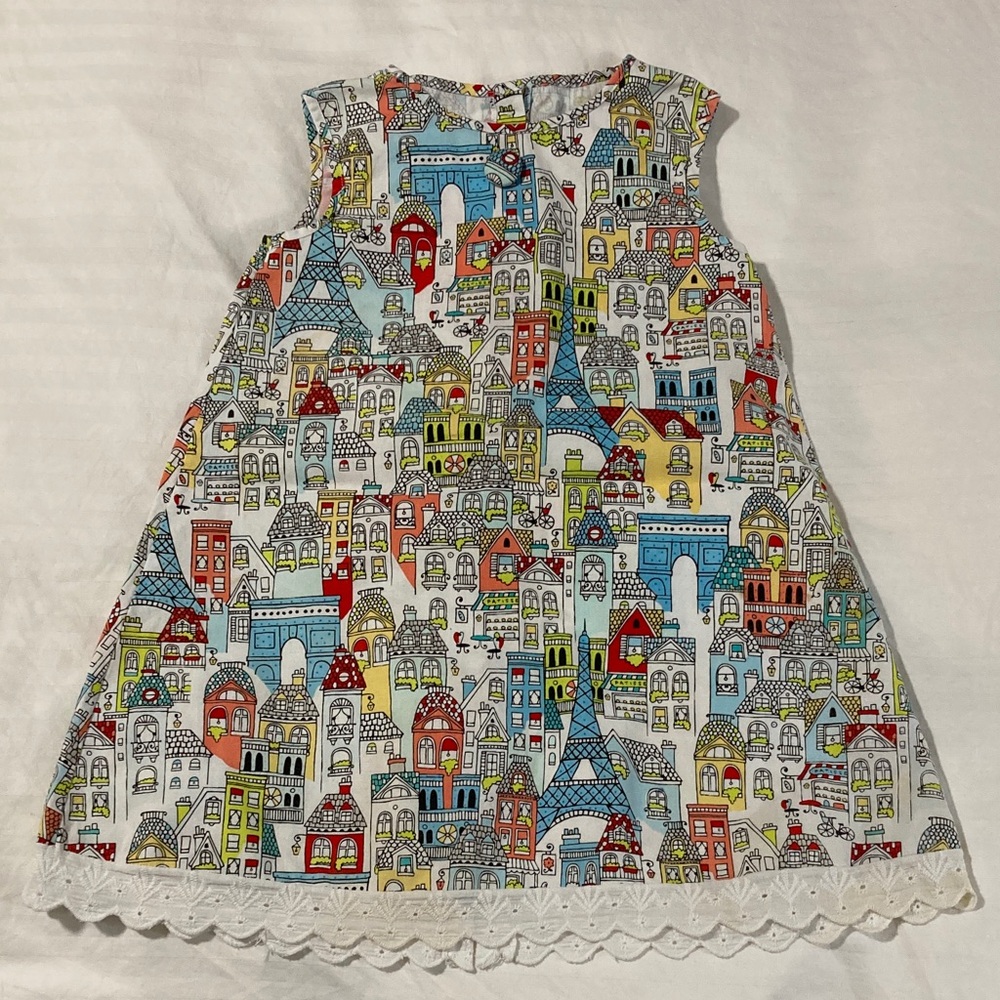 Beautiful simple girl’s shift dress